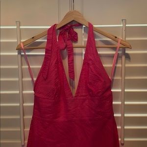 Coral J.Crew lightweight dress